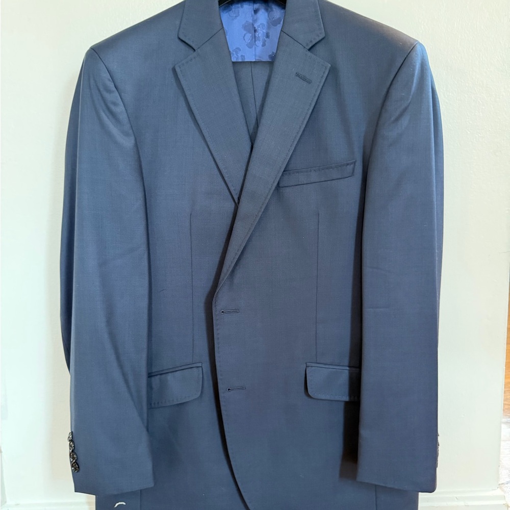 Ted Baker of London Men’s Suit Set (44R, 37x30) Navy